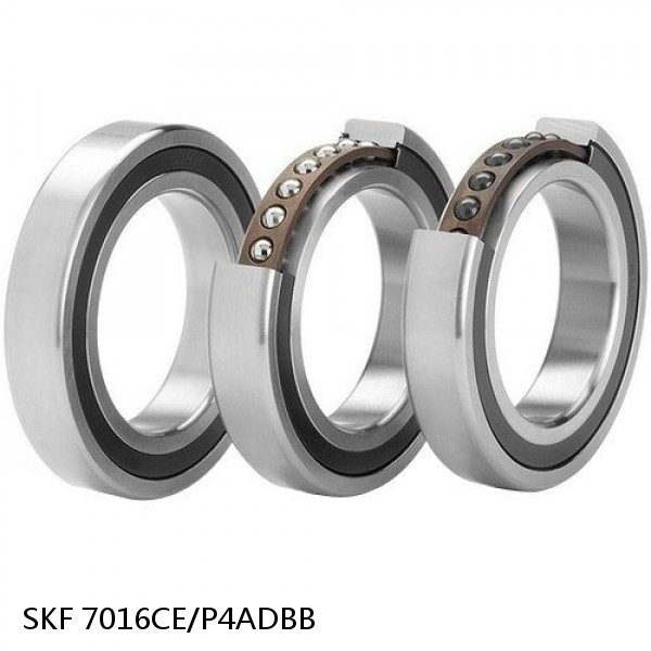 7016CE/P4ADBB SKF Super Precision,Super Precision Bearings,Super Precision Angular Contact,7000 Series,15 Degree Contact Angle