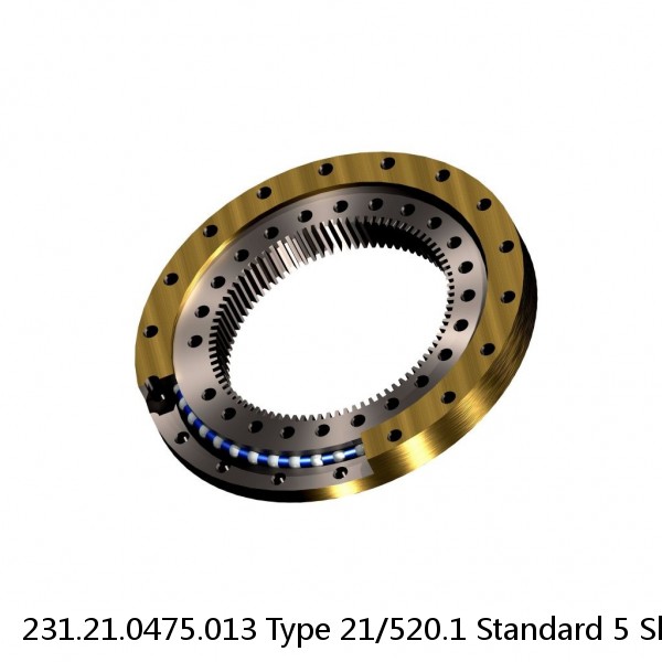 231.21.0475.013 Type 21/520.1 Standard 5 Slewing Ring Bearings #1 small image