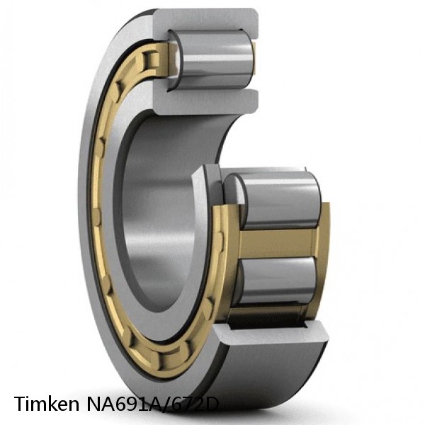 NA691A/672D Timken Cylindrical Roller Radial Bearing