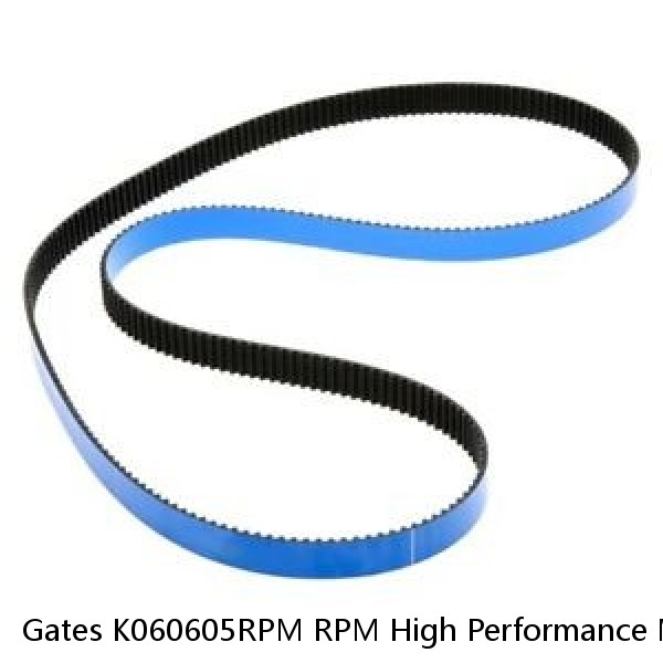 Gates K060605RPM RPM High Performance Micro-V Serpentine Drive Belt #1 small image