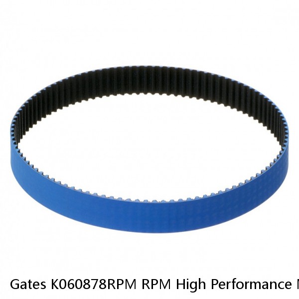 Gates K060878RPM RPM High Performance Micro-V Serpentine Drive Belt #1 small image