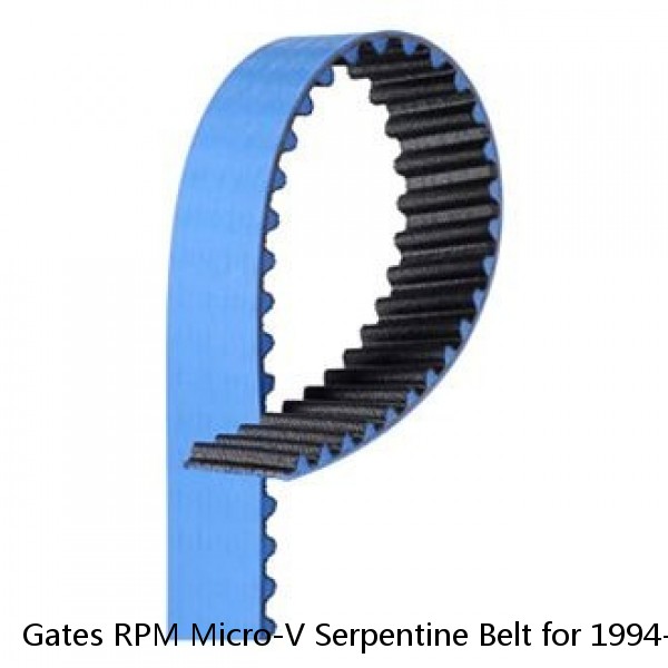 Gates RPM Micro-V Serpentine Belt for 1994-1999 Mercedes-Benz SL600 6.0L V12 xn #1 small image