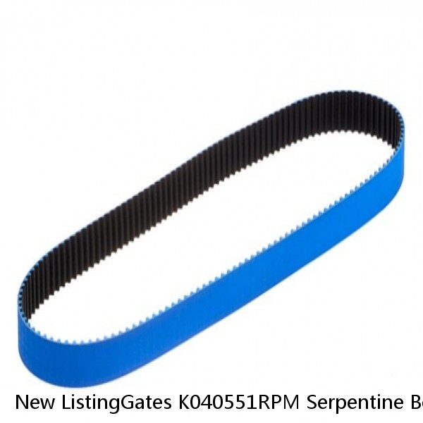 New ListingGates K040551RPM Serpentine Belt for 4891519AC 4891519AE 04891519AB 4PK1395 dn #1 small image