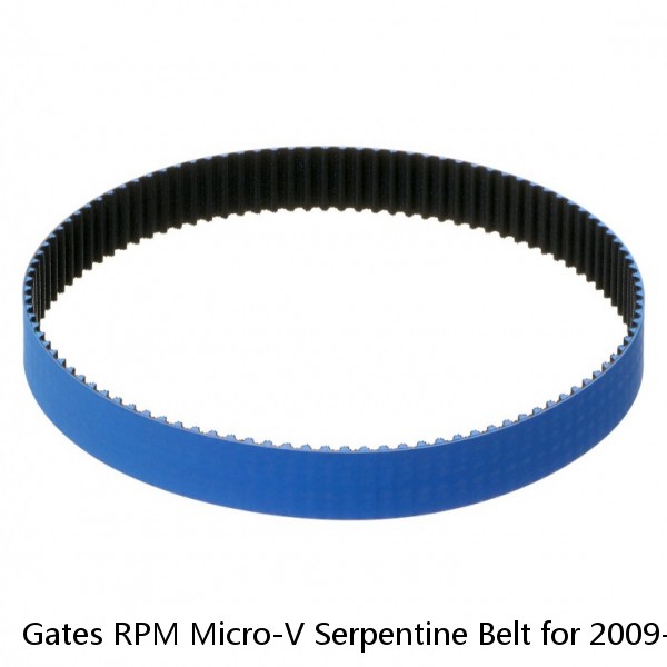 Gates RPM Micro-V Serpentine Belt for 2009-2012 Audi Q7 3.0L V6 Accessory sy