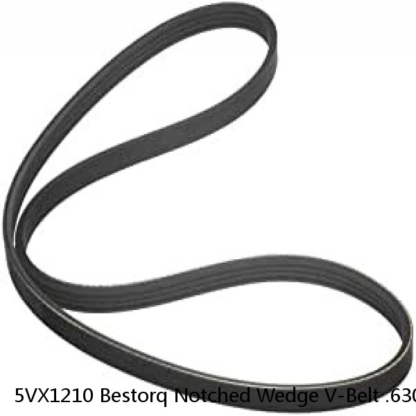 5VX1210 Bestorq Notched Wedge V-Belt .630" Top Width 121" Outside Length #1 small image