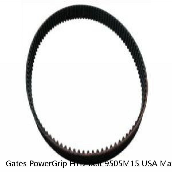 Gates PowerGrip HTD Belt 9505M15 USA Made #1 image